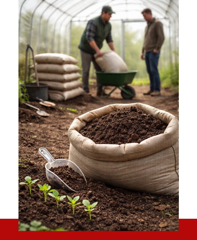 Грунт для теплицы в Сестрорецке с доставкой от 1537 р. | ПРОНЕРУДСст