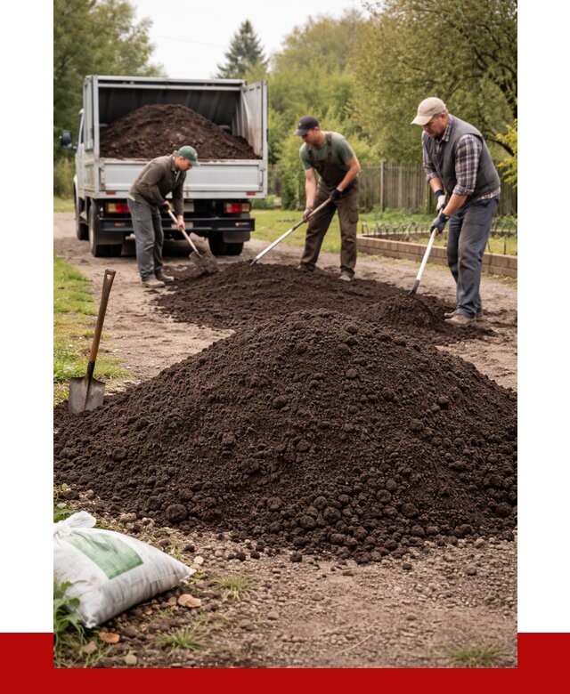 Купить землю для огорода в Сестрорецке от 3280 р./куб | ПРОНЕРУДСст