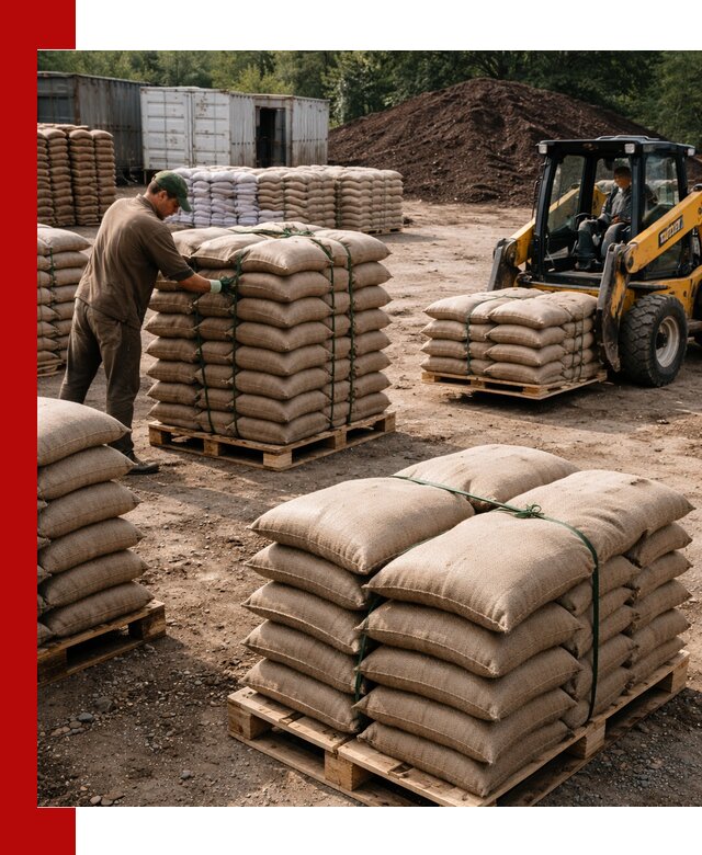 Доставка торфа в мешках по выгодным ценам в Сестрорецке