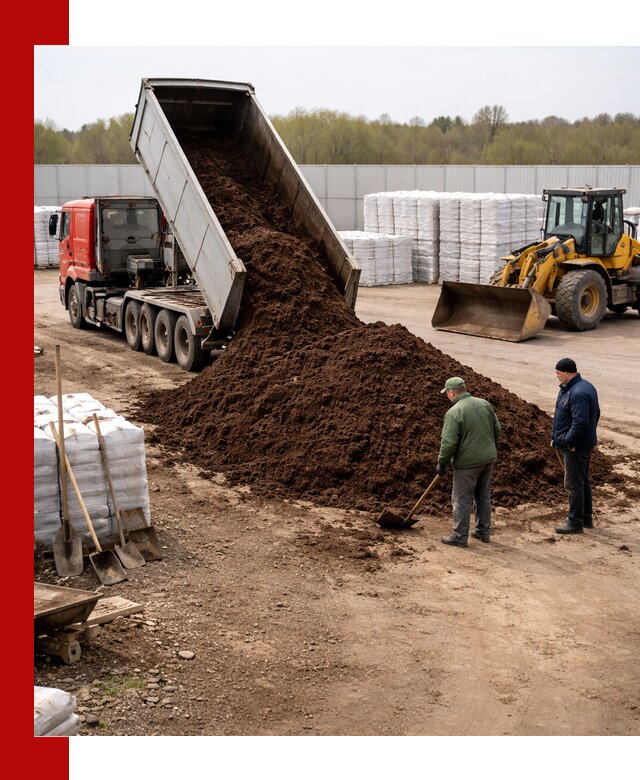 Доставка торфяных смесей оптом и в розницу в Сестрорецке