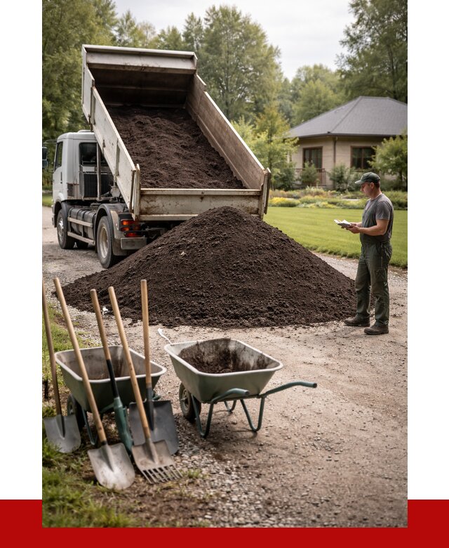 Купить чернозем с доставкой в Сестрорецке от 1845 р. | ПРОНЕРУДСст