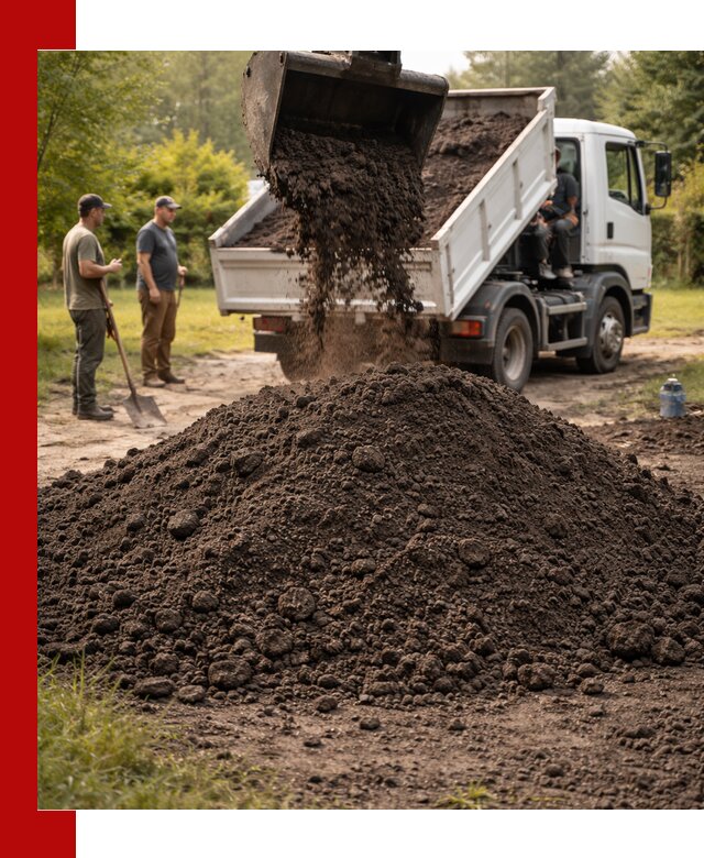 Доставка и продажа чернозема в Сестрорецке оптом и в розницу