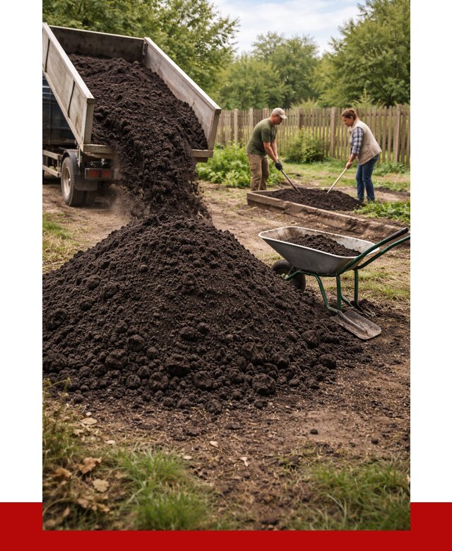 Купить чернозем для огорода в Сестрорецке от 2562 р. | ПРОНЕРУДСст