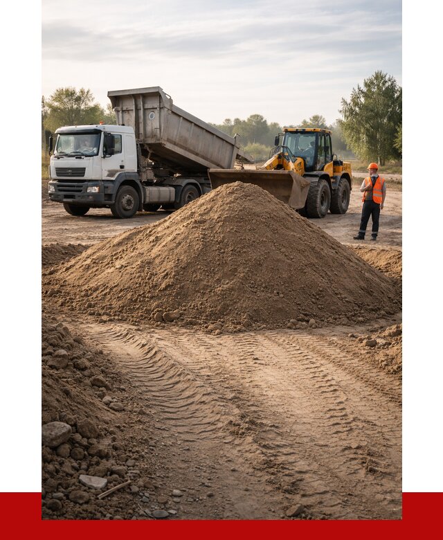 Купить песчаный грунт с доставкой в Сестрорецке от 4305 р. | ПРОНЕРУДСст
