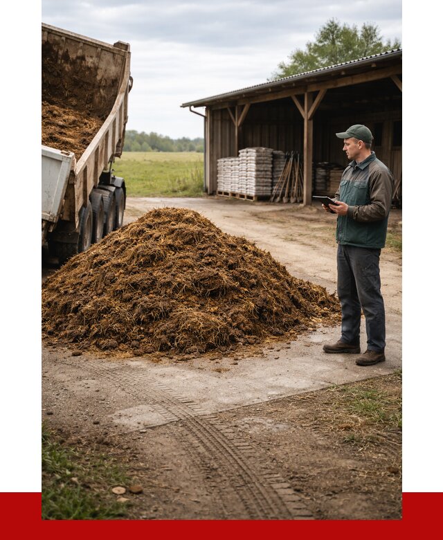 Купить навоз с доставкой в Сестрорецке от 1230 р. за куб | ПРОНЕРУДСст