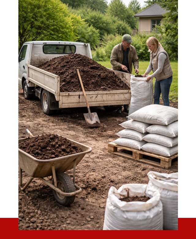 Перегной в мешках с доставкой в Сестрорецке от 2255 р. | ПРОНЕРУДСст