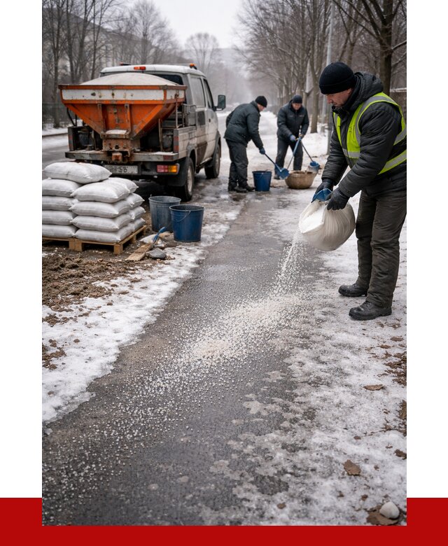 Реагент против гололеда в Сестрорецке с доставкой от 4612 р. | ПРОНЕРУДСст