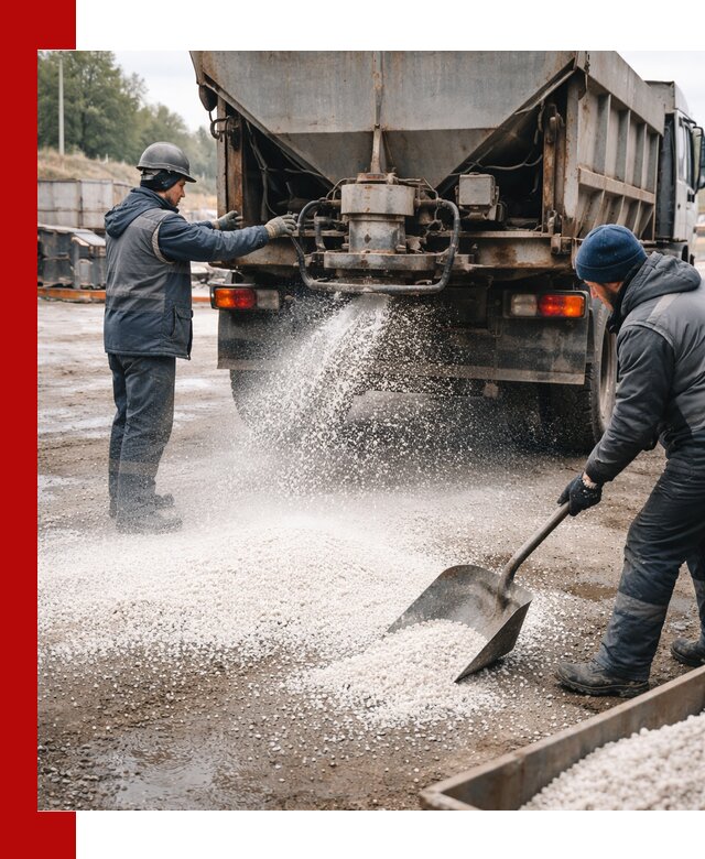 Доставка и продажа хлористого кальция в Сестрорецке