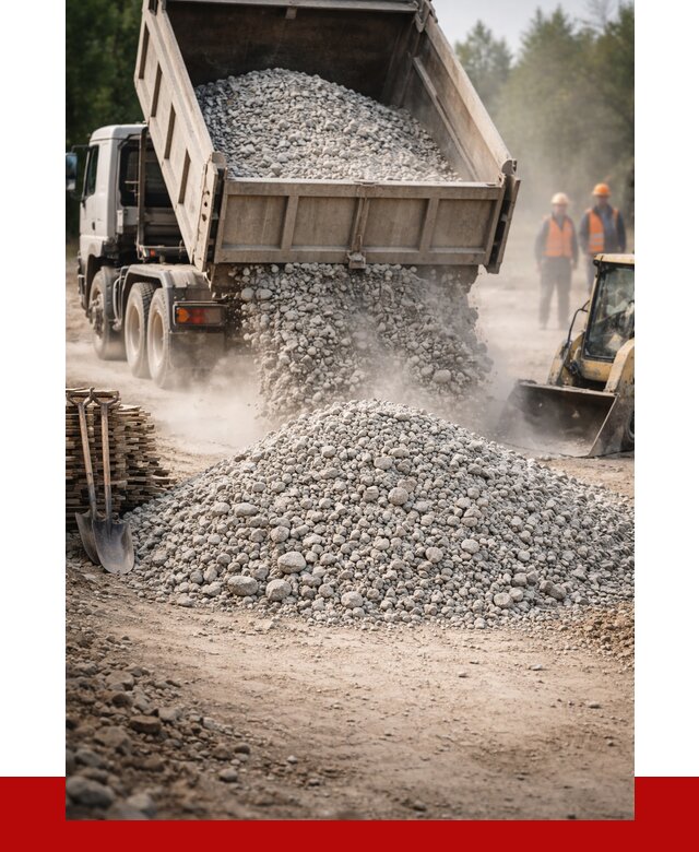 Купить дробленый бетон в Сестрорецке от 1742 р./куб | ПРОНЕРУДСст