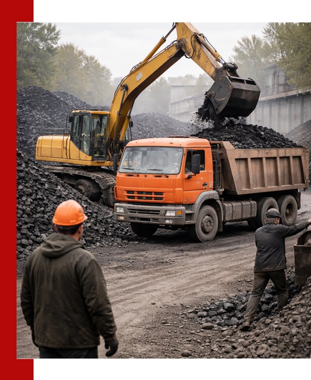 Доставка угля автотранспортом в Сестрорецке быстро и выгодно