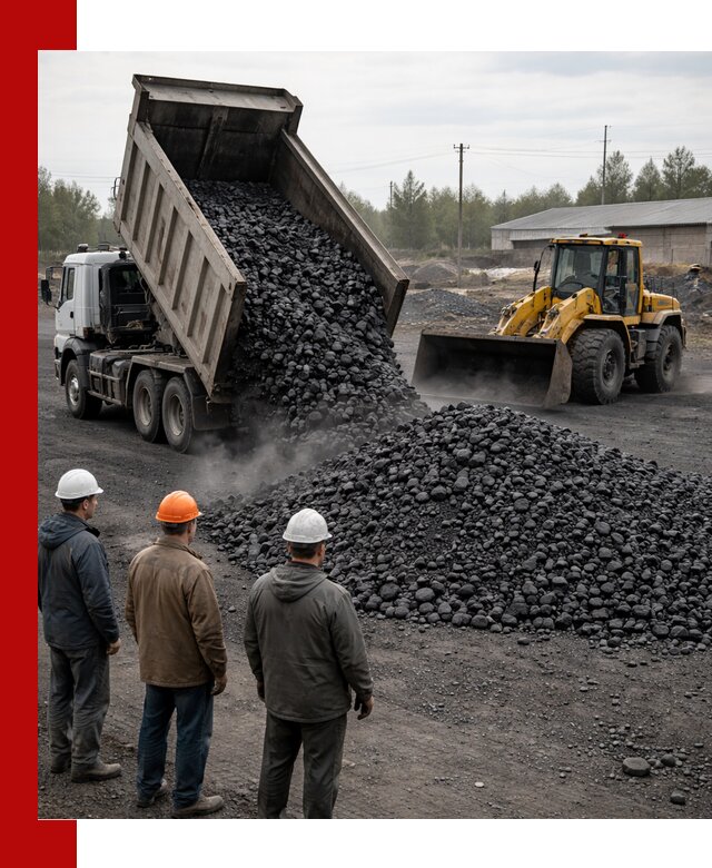 Доставка угля антрацита в Сестрорецке с самосвалами и погрузкой