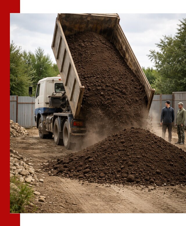 Доставка самосвалом 10 кубов в Сестрорецке быстро и надёжно