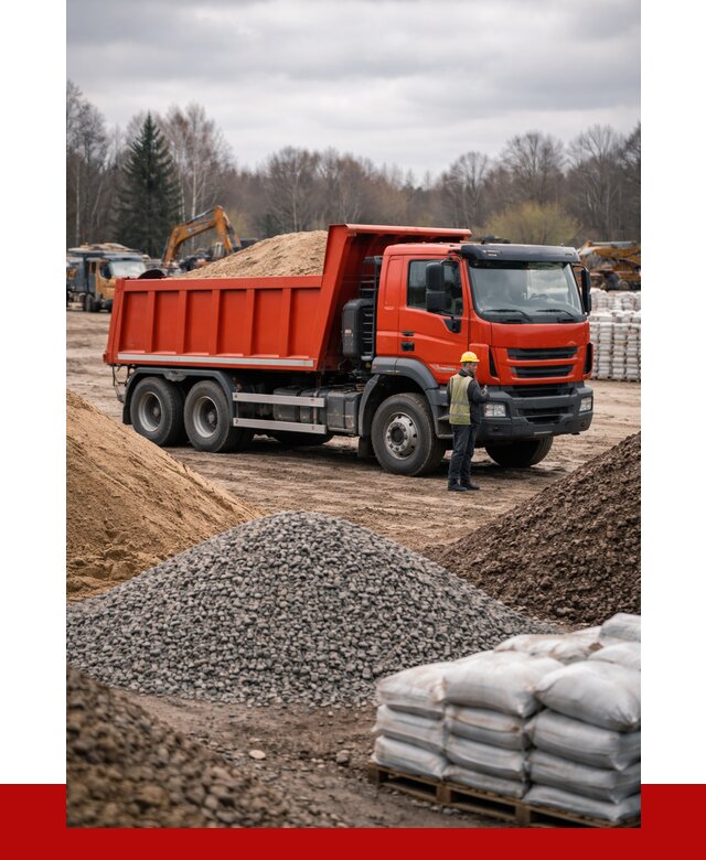 Доставка самосвалом 25 кубов в Сестрорецке от 7687 р. | ПРОНЕРУДСст