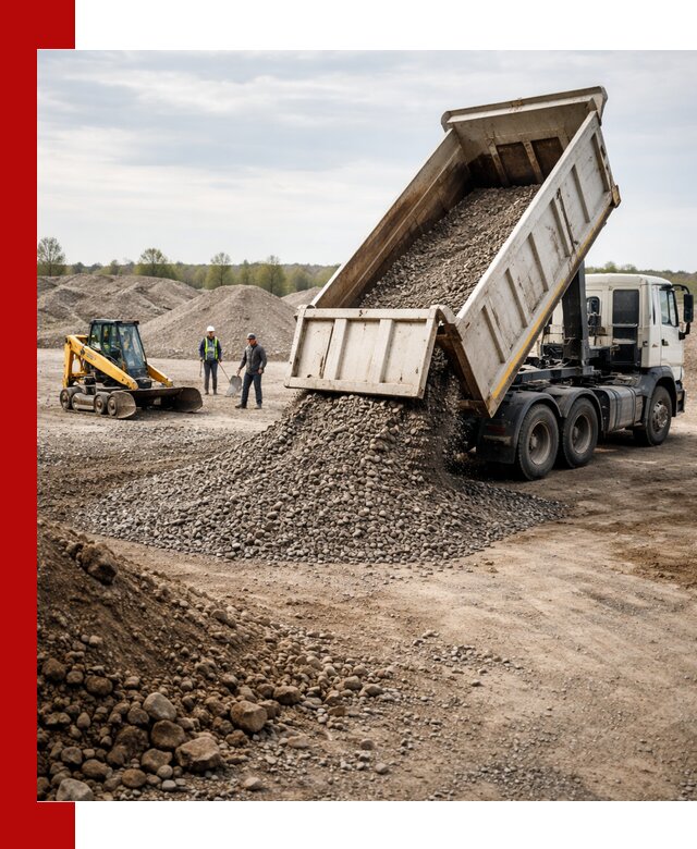 Доставка самосвалом 25 м³ в Сестрорецке быстро и надежно