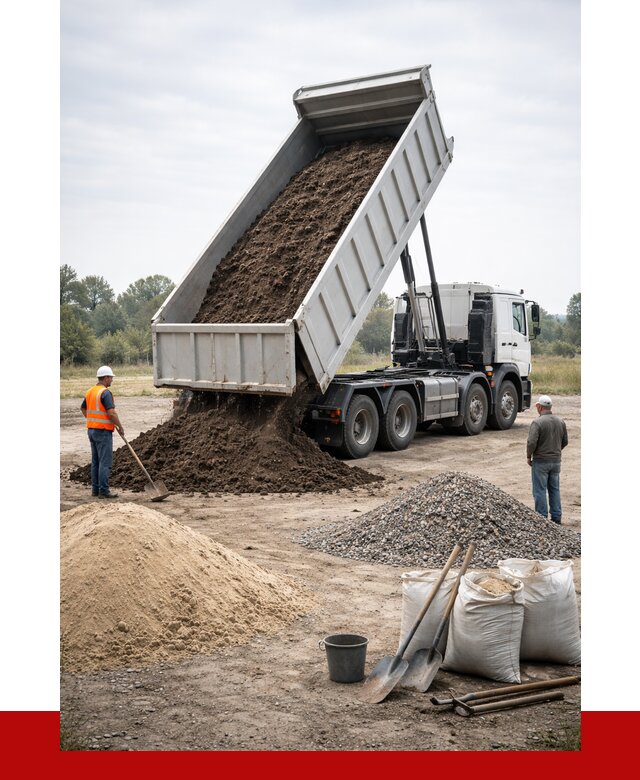 Доставка самосвалом 30 кубов в Сестрорецке от 8712 р. | ПРОНЕРУДСст
