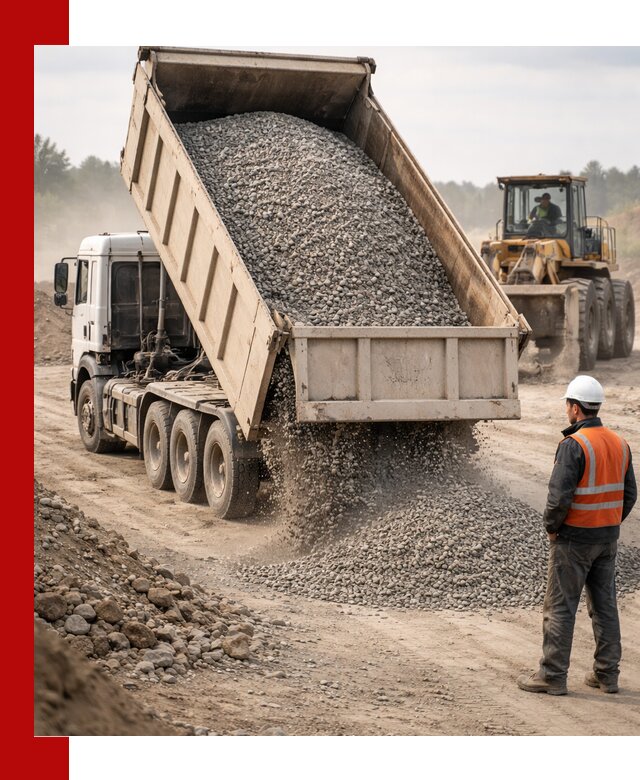 Доставка самосвалом 40 кубов цемента и сыпучих в Сестрорецке