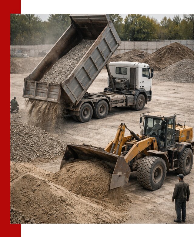 Перевозка сыпучих грузов самосвалами и бортовыми в Сестрорецке