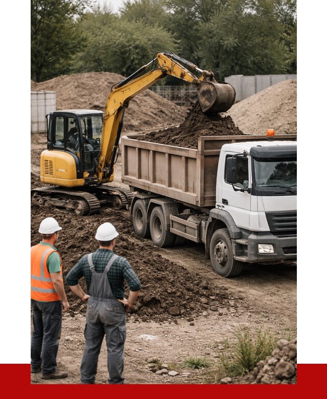 Вывоз грунта в Сестрорецке от 4612 р. самосвалом | ПРОНЕРУДСст