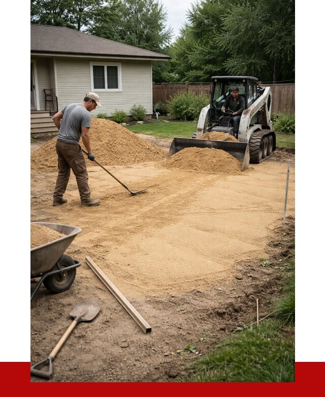 Отсыпка участка песком в Сестрорецке, от 2562 р., ПРОНЕРУДСст