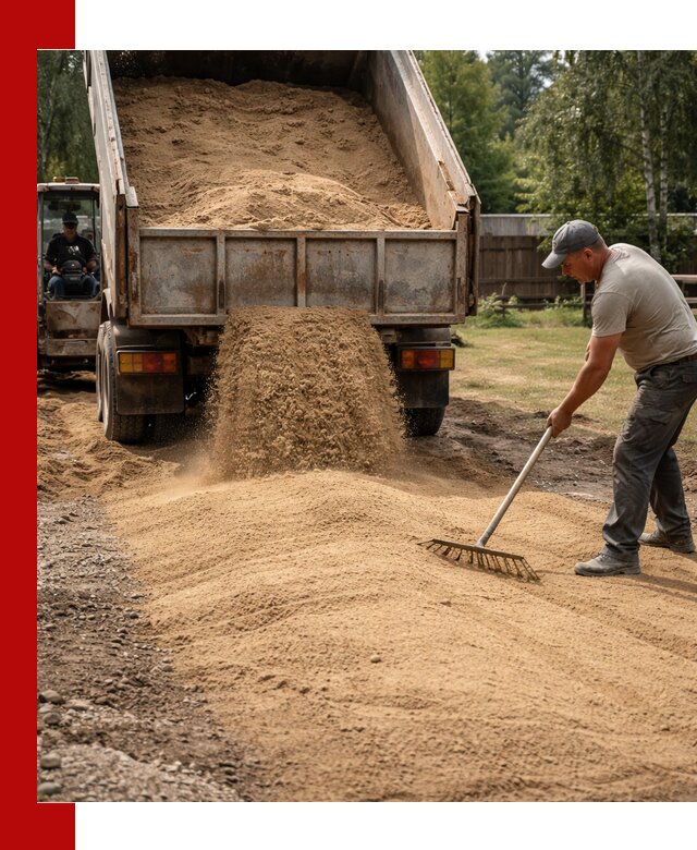 Отсыпка участка песком в Сестрорецке быстро и качественно